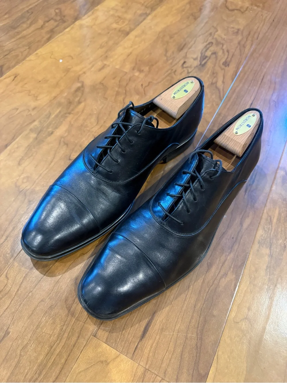 Men’s Black Ferragamo Size 9.5 D